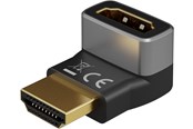 Display Kabel - Pro Plus - HDMI - Angled Adapter 90° Vertical - Black - 4040849720093