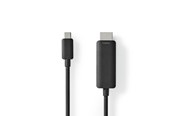 Display Kabel - Nedis CCGL64655BK10 video cable adapter - CCGL64655BK10