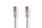 Netzwerk - Kabel - Nedis CAT6 Network Cable | RJ45 Male | RJ45 Male | SF/UTP | 0.25 m - Grau - 0.25m - CCGL85220GY025