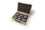 Gartenspiele - Petanque i trææske - 56319