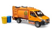 Spielzeugauto - Bruder Mercedez-Benz Sprinter Municipal garbage truck toy - BR2682