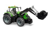 Spielzeugauto - Bruder   Deutz 828 TTV tractor with frontloader toy - BR3161