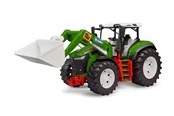 Spielzeugauto - Bruder Roadmax tractor with frontloader toy - BR3451