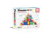 Bausets - PicassoTiles Magnetische Bausteine Set 101 Teile - PT101