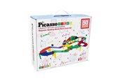 Bausets - PicassoTiles 50-teiliges Magnetische Rennstrecke Bausteine - PTR50