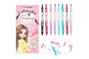 Utensilien zum Schreiben und Zeichnen - Depesche TOPModel - Calligraphy & Finliner Set (411392) - 411392