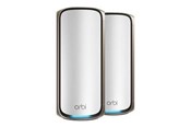 Wlan Router - Netgear Orbi 970 Series RBE972S - Wi-Fi system - Wi-Fi 7 - desktop - Mesh router 802.11a/b/g/n/ac/ax/be (Wi-Fi 7) - RBE972S-100EUS