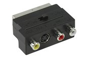 Display Kabel - Nedis video / audio adaptor - S-Video / composite video / audio - CVGB31902BK