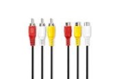 Display Kabel - Nedis Composite Video Cable | 3x RCA Male | 3x RCA Female - CVGL24305BK20