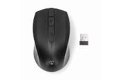 Maus - Nedis Mouse | Wireless | 800 / 1200 / 1600 dpi | Adjustable DPI - Maus (Schwarz) - MSWS106BK