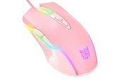 Maus - ONIKUMA Gaming mouse CW905 pink - Gaming Maus (Pink mit RGB) - CW905 pink mouse