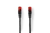 Netzwerk - Kabel - Nedis CCGL85900BK500 networking cable - Schwarz - 50m - CCGL85900BK500