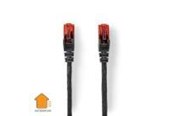 Netzwerk - Kabel - Nedis CAT6 Network Cable | RJ45 Male | RJ45 Male | U/UTP | 75.0 m - Schwarz - 5m - CCGL85900BK750