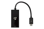 Display Kabel - Nedis - USB / DisplayPort adapter - USB-C to Mini DisplayPort - 20 cm - CCGP64452BK02