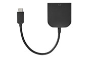 Display Kabel - Nedis USB-C 3.1 Adapter Cable - USB / DVI cable - 24 pin USB-C to DVI-D - 20 cm - CCGP64552BK02