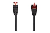 Netzwerk - Kabel - Nedis network cable - 1 m - black - Schwarz - 1meter - CCGP85227BK10