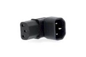 Andere Kabel - Nedis Extension Plug | EC-320-C13 | IEC-320-C14 | Angled 90° - CEGB1190BK