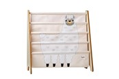 Kinderzimmer - 3 Sprouts - Book Rack - White Llama - IRKLLM