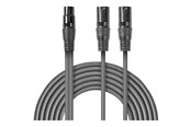 Audio Kabel - Nedis OnStage series audio splitter - 1.5 m - COTH15020GY15