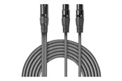 Audio Kabel - Nedis OnStage series audio splitter - 1.5 m - COTH15025GY15