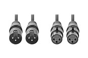 Audio Kabel - Nedis OnStage series audio extension cable - 50 cm - COTH15030GY05
