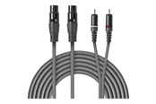 Audio Kabel - Nedis OnStage series audio cable - 3 m - COTH15230GY30