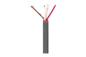 Andere Kabel - Nedis bulk microphone cable - 100 m - COTR15010GY100