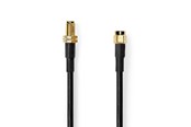 Antennenkabel - Nedis CSGB02400BK100 coaxial cable - CSGB02400BK100