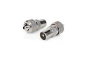 Antennenkabel - Nedis IEC (Coax) Connector | Straight | Male | Nickel Plated | 75 Ohm - CSGB40902ME