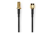 Antennenkabel - Nedis CSGL02010BK50 coaxial cable - CSGL02010BK50