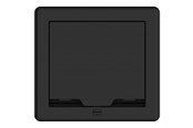 Andere Kabel - Crestron Electronics Crestron FT2-700-MECH-PTL-B FlipTop FT2 Series - outlet box - cable management system 700 size mechanical pass-through lid - black - FT2-700-MECH-PTL-B