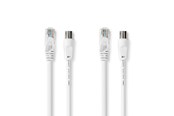 Antennenkabel - Nedis CSGL4500WT15 coaxial cable - CSGL4500WT15