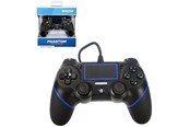 Gaming Zubehör - TeknoGame Phantom P4 - Black - Wired Controller - Sony PlayStation 4 - 849172014268