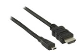Display Kabel - Nedis HDMI cable with Ethernet - 2 m - CVGB34700BK20