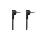 Audio Kabel - Nedis Audio Video Cable | 3.5 mm Male | Nickel Plated | 2.00 m | Round | PVC | Black - CVGL22000BK20