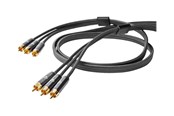 Display Kabel - Nedis video / audio cable - composite video / audio - CVTB24300GY20