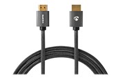 Display Kabel - Nedis HDMI cable with Ethernet - 5 m - CVTB34000GY50