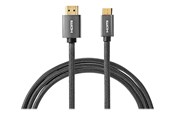 Display Kabel - Nedis HDMI cable with Ethernet - 2 m - CVTB34500GY20