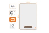Konferenz und Präsentation - Nobo A4 Mini-Whiteboard - 1915710