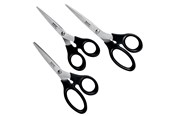 Schreibtischzubehör - Leitz Edelstahl-Scheren-Set 165/185/200 mm - 54260095