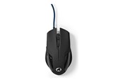 Maus - Nedis Gaming - mouse - USB - black - Maus (Schwarz) - GMWD110BK