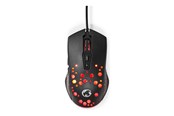 Maus - Nedis Gaming - mouse - USB - black - Maus (Schwarz) - GMWD410BK