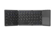 Tastaturen - XtremeMac Bluetooth Travel Keyboard Foldable with Touchpad - Tastatur - Englisch (US) - Schwarz - XWH-FLK-13-US