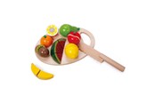 Holzspielzeug - Classic World Wooden Cutting Fruit with Cutting Board 17 pcs. - 2824