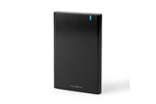 Festplatten Zubehör - Nedis HDDE25410BK storage drive enclosure - HDDE25410BK