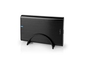 Festplatten Zubehör - Nedis HDDE35410BK storage drive enclosure - HDDE35410BK