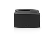 Festplatten Zubehör - Nedis HDDUSB3210BK storage drive docking station - HDDUSB3210BK