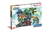 Puzzle - Clementoni Jigsaw Puzzle Super Color DC Comics 60 pcs. Boden - 26066