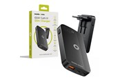 Handys - Adapter und Ladegeräte - Mobile Origin 65W GaN III Slim Charger dual USB-C - Single USB-A black - GAN-65W-SLM-BLK
