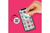 Handys - Anderes Zubehör - Mikamax Social Tap - FOB Tag White - 05149.TAG